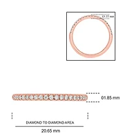 1/5 ct. t.w. Diamond Anniversary Band 10K Gold