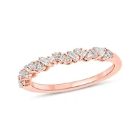 1/ ct. t.w. Diamond Anniversary Band 10K Gold