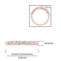 1/ ct. t.w. Diamond Anniversary Band 10K Gold