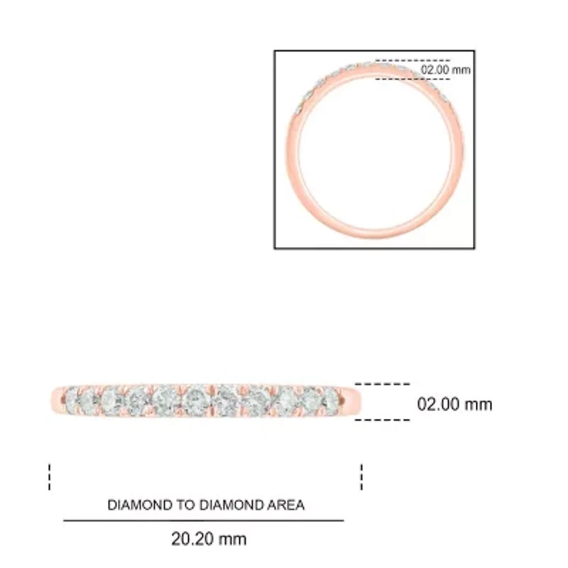 1/3 ct. t.w. Diamond Anniversary Band 14K Gold