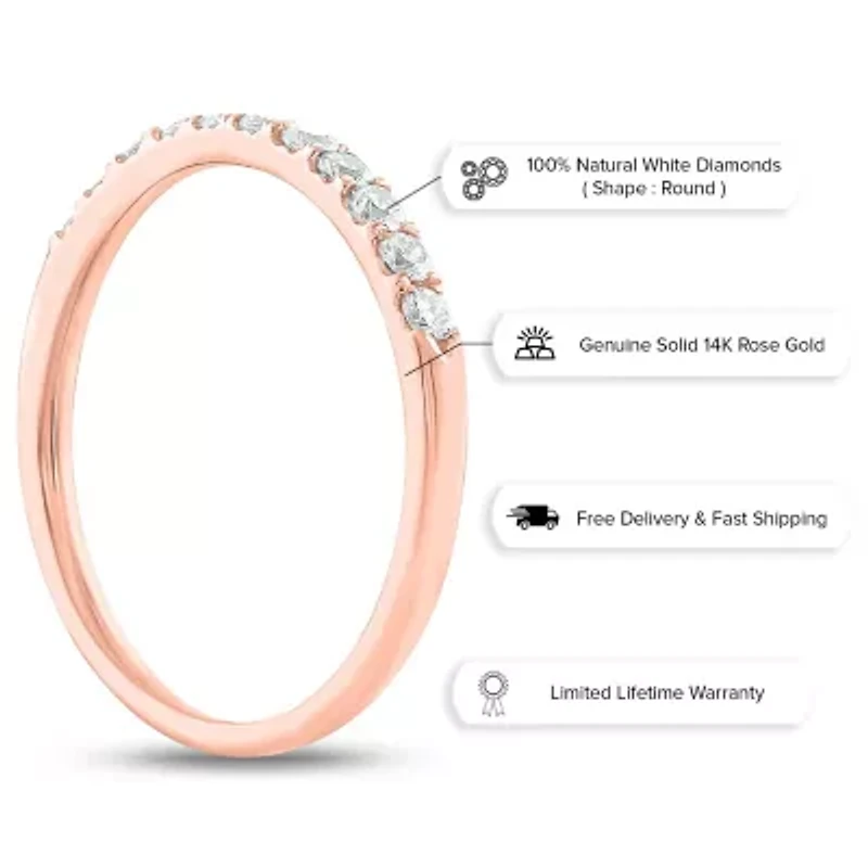 1/3 ct. t.w. Diamond Anniversary Band 14K Gold