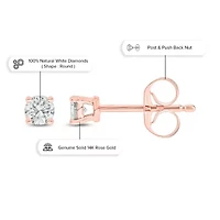 1/3 ct. t.w. Diamond Solitaire Earring 14K Gold