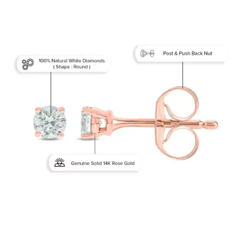 1/4 ct. t.w. Diamond Solitaire Earring 14K Gold
