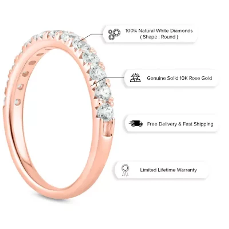 3/4 ct. t.w. Diamond Anniversary Band 14K Gold