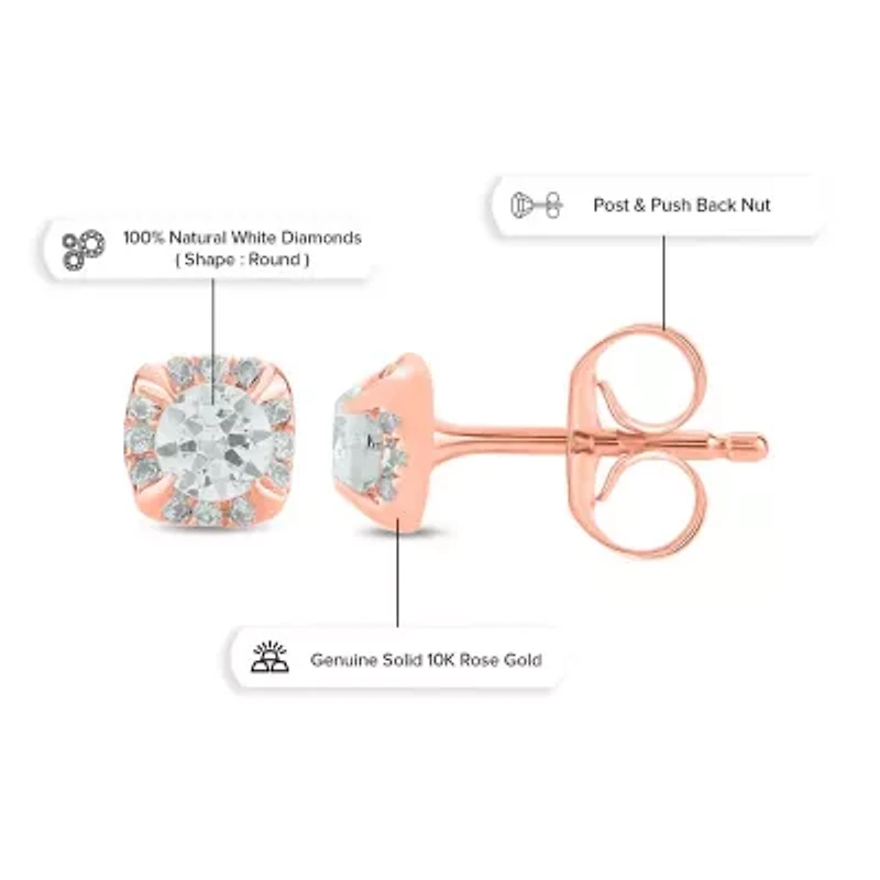 1/4 ct. t.w. Diamond Stud Earring 10K