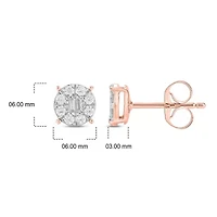 1/3 ct. t.w. Diamond Stud Earring 10K Gold