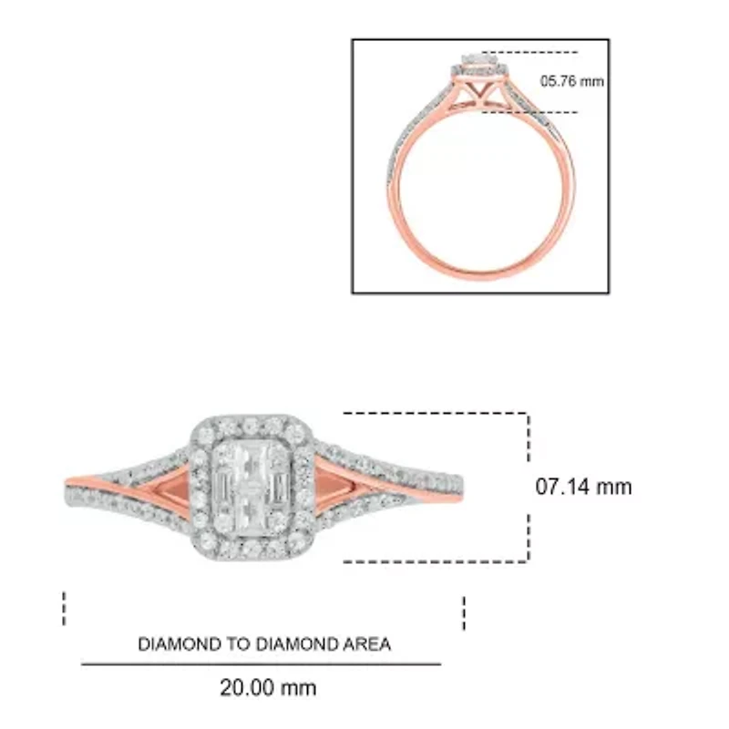 1/5 ct. t.w. Diamond Promise Ring 10K Gold