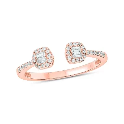 1/4 ct. t.w. Diamond Open Ring 10K Gold