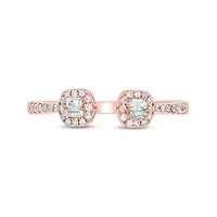 1/4 ct. t.w. Diamond Open Ring 10K Gold