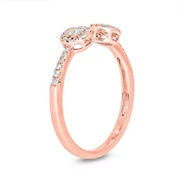 1/4 ct. t.w. Diamond Open Ring 10K Gold