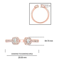1/4 ct. t.w. Diamond Open Ring 10K Gold