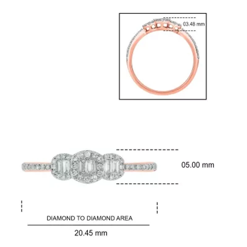 1/4 ct. t.w. Diamond Fashion Ring 10K Gold