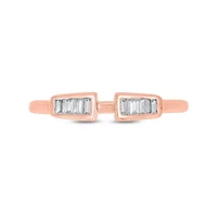 1/6 ct. t.w. Diamond Open Fashion Ring 10K Gold
