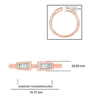 1/6 ct. t.w. Diamond Open Fashion Ring 10K Gold