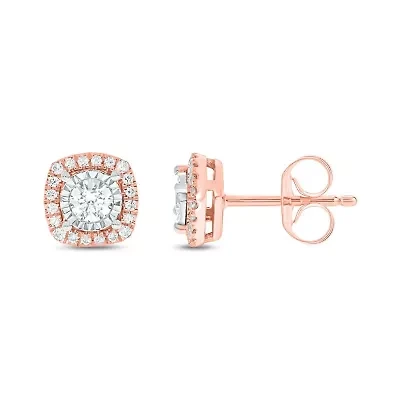 1/2 ct. t.w. Diamond Solitaire Earring 14K Gold
