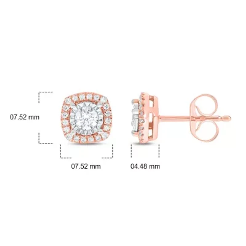 1/2 ct. t.w. Diamond Solitaire Earring 14K Gold