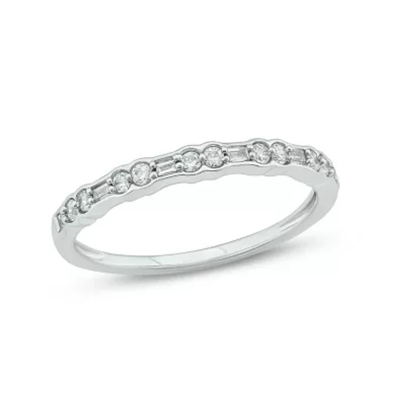 1/5 ct. t.w. Diamond Anniversary Band 10K White Gold
