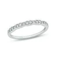 1/5 ct. t.w. Diamond Anniversary Band 10K White Gold