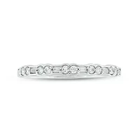 1/5 ct. t.w. Diamond Anniversary Band 10K White Gold