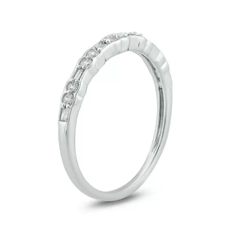 1/5 ct. t.w. Diamond Anniversary Band 10K White Gold