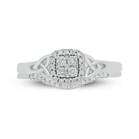 1/4 ct. t.w. Diamond Bridal Ring Sterling Silver