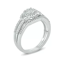 1/3 ct. t.w. Diamond Bridal Ring 10K White Gold