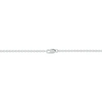 1.0 ct. t.w Natrual White Diamond Adjustable Necklace For Women's 14K Gold