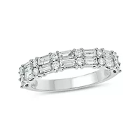 1 ct.t.w. Diamond Anniversary Band 14KT Rose Gold