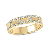 1/3 ct.t.w. Diamond Anniversary Band 14KT Yellow Gold