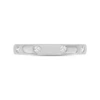 1/10 ct.t.w. Diamond Anniversary Band 14KT White Gold