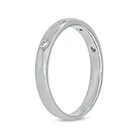 1/10 ct.t.w. Diamond Anniversary Band 14KT White Gold