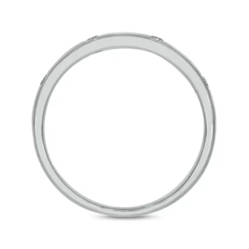 1/10 ct.t.w. Diamond Anniversary Band 14KT White Gold