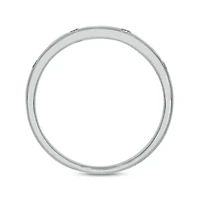 1/10 ct.t.w. Diamond Anniversary Band 14KT White Gold
