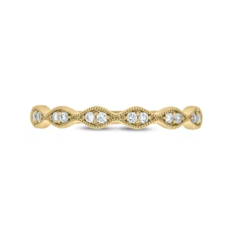 1/10 ct.t.w. Diamond Gorgeous Anniversary Band 14KT White Gold
