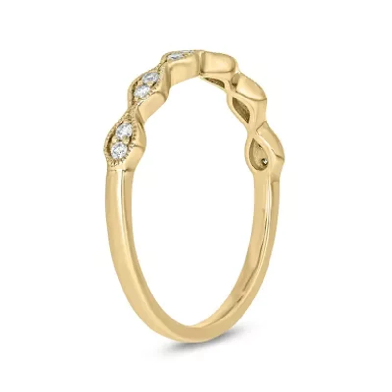 1/10 ct.t.w. Diamond Gorgeous Anniversary Band 14KT White Gold