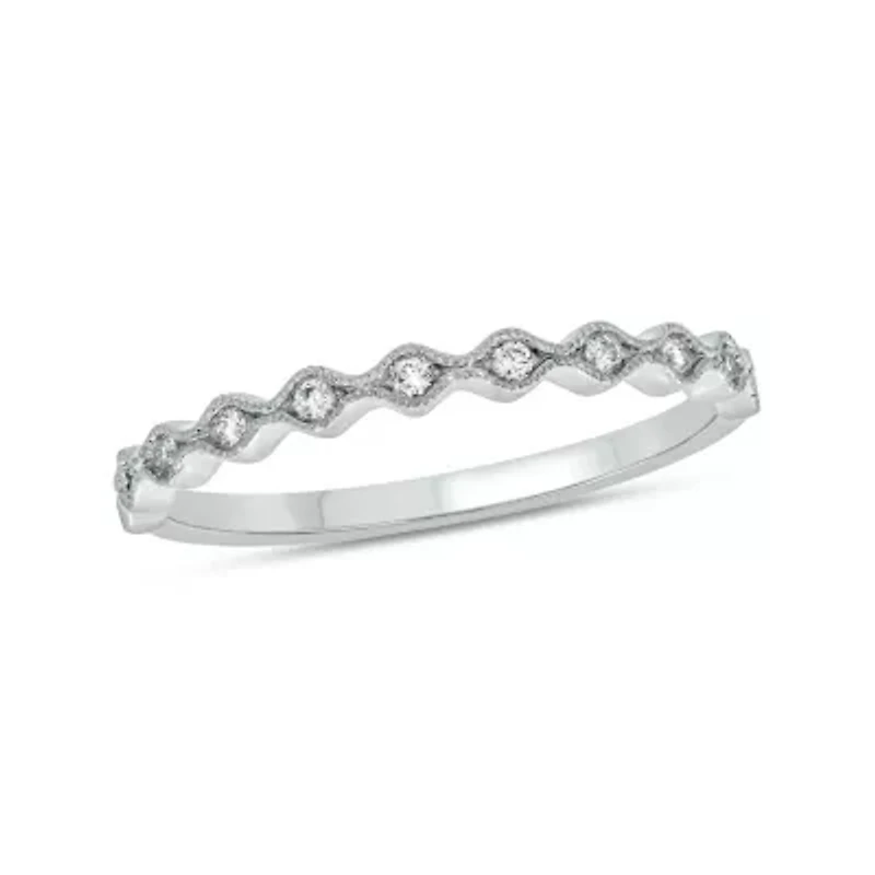 1/10 ct.t.w. Diamond Anniversary Band 14KT Rose Gold