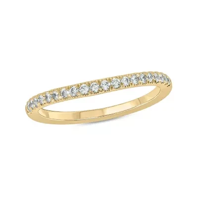 1/4 ct.t.w. Diamond Countour Anniversary Band 14KT Yellow Gold