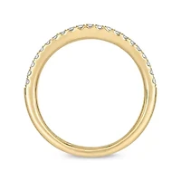 1/4 ct.t.w. Diamond Countour Anniversary Band 14KT Yellow Gold