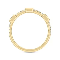 3/8 ct.t.w. Diamond Anniversary Band 14KT White Gold