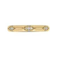 1/10 ct.t.w. Diamond Anniversary Band 14KT Yellow Gold
