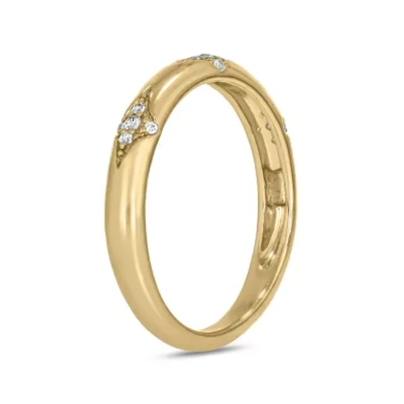 1/10 ct.t.w. Diamond Anniversary Band 14KT Yellow Gold