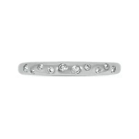 1/10 carat, Diamond Scattered Diamonds Ring 14K Yellow Gold