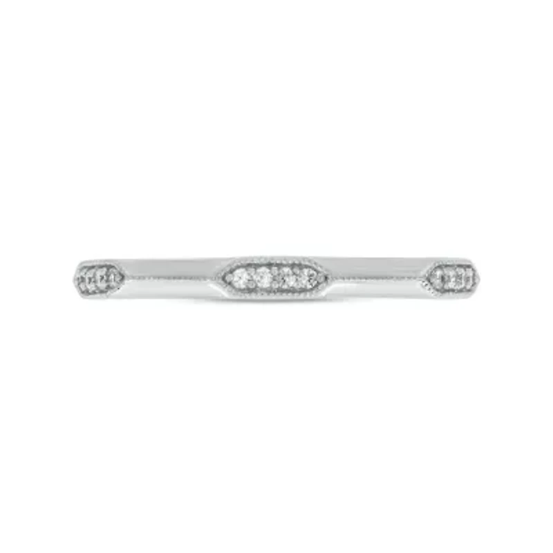Diamond Accent Anniversary Band 14K Yellow Gold
