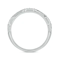 Diamond Accent Anniversary Band 14K Yellow Gold