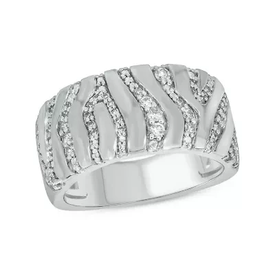 1/3 carat, Diamond Zebra Collection Ring 14K Yellow Gold