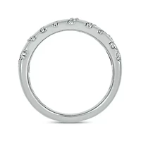 1/3 carat, Diamond Zebra Collection Ring 14K White Gold