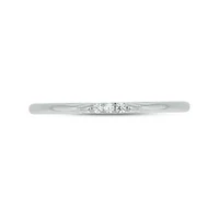 Diamond Accent Stone,Stack Anniversary Band 14K Yellow Gold