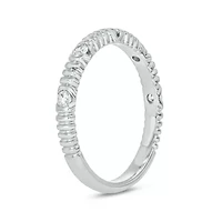 1/5 Carat, Diamonds Spaced Ring 14K Yellow Gold