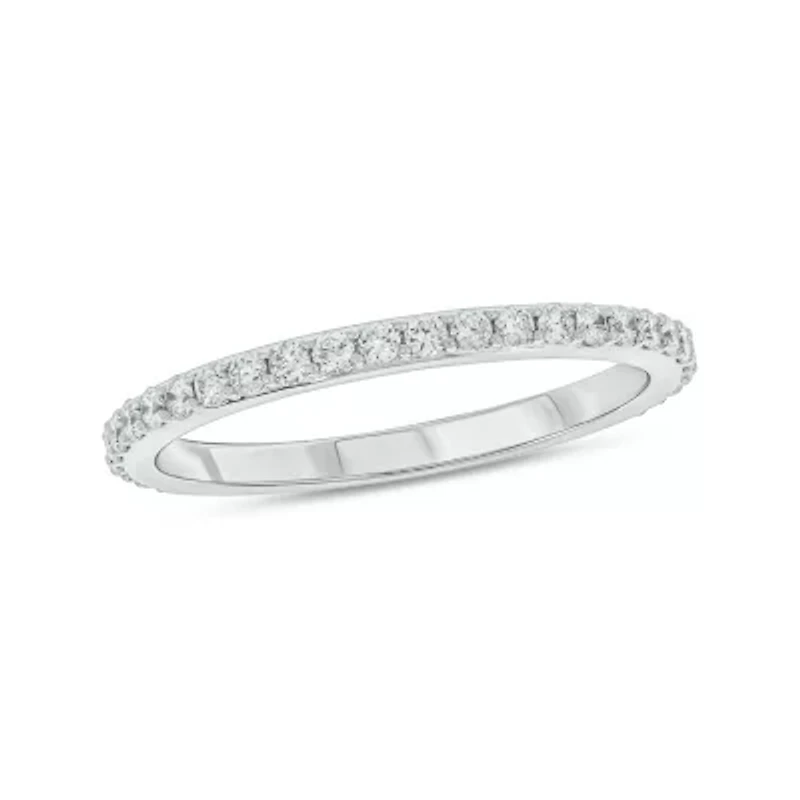 3/8 Carat, Diamonds Anniversary Ring 14K Yellow Gold