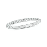 3/8 Carat, Diamonds Anniversary Ring 14K Yellow Gold